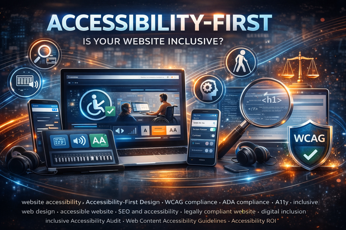 Accessibility-First Design Why Making Your Site Usable for Everyone is Now a Legal and SEO Requirement