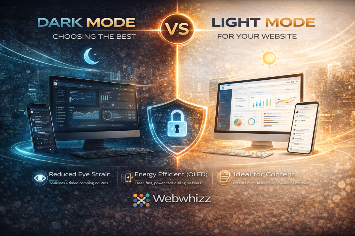Dark Mode vs. Light Mode Optimizing Your Website for Peak User Experience