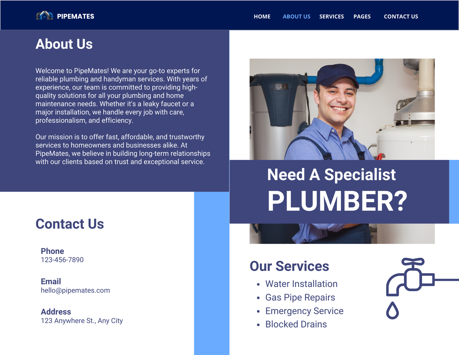 PipeMates: Trusted Plumbing Services You Can Count On